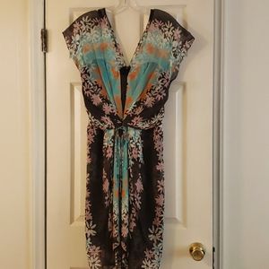 Diane von Furstenberg silk dress, size 10